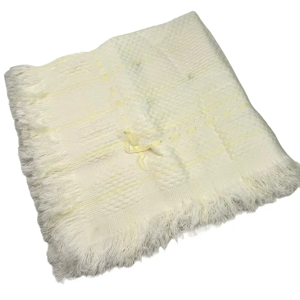 Vintage Deadstock Babycrest Baby Blanket